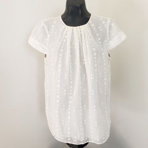 Vince • Cotton Silk Blend Top